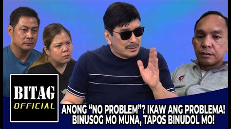 binusog muna bago kinantot.